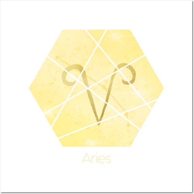 Aries zodiac sign Wall Art by Home Cyn Home 